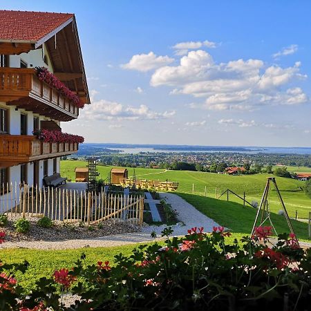 Schleipfnerhof Urlaub Auf Dem Bauernhof Villa Bernau am Chiemsee Bagian luar foto