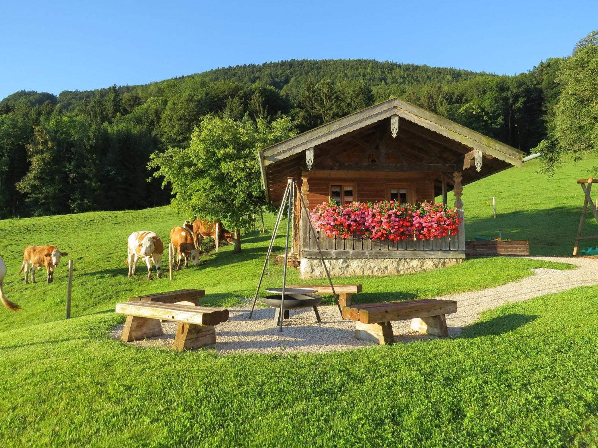 Schleipfnerhof Urlaub Auf Dem Bauernhof Villa Bernau am Chiemsee Bagian luar foto